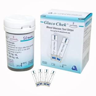 ASPEN Gluco Chek 5 Seconds 50 Glucometer Strips
