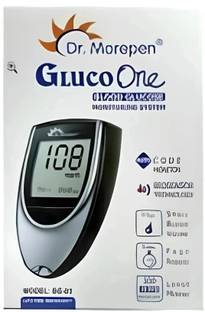 Dr. Morepen Gluco One Bg 03 Meter Without Strips 1S Glucometer