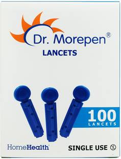 Dr. Morepen Round pack of 100 Glucometer Lancets