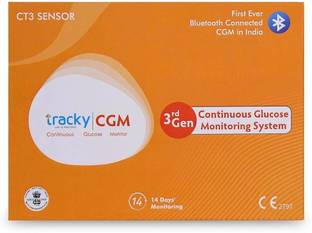 Tracky CGM Sensor For continuous glucose monitoring Glucometer