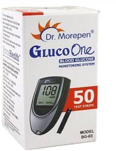 Dr. Morepen GLUCO ONE BG-03 50 STRIP PACK OF 1 Glucometer
