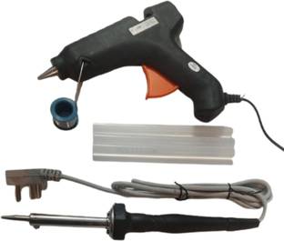 shakti 30 WATT KIT PACKOF4 WITH SOLDER WIRE Adjustable Temperature Corded Glue Gun