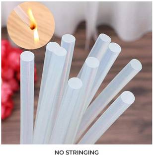 indostore99 Long-Lasting Clear Glue Gun Sticks 20 Pcs Standard Temperature Corded Glue Gun