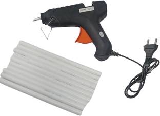 shakti 1 SERIES GLUE GUN WITH 10 WHITE STICKS Adjustable Temperature Corded Glue Gun
