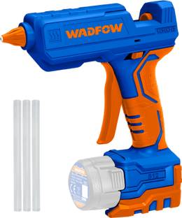 Wadfow 12V Cordless Glue Gun, with 3pcs 150 mm Glue Sticks, Standard Temperature Cordless Glue Gun