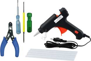 FADMAN GGS5KDQ ELECTRONIC GLUE GUN COMBO PACK WITH CUTTER, SCREWDRIVER & TESTER Standard Temperature Corded Glue Gun