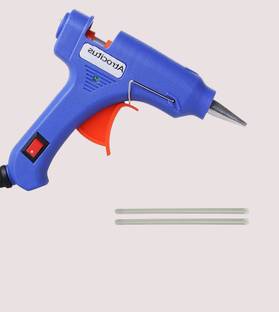 Atrocitus 20W Mini Blue Glue Gun With 2Pcs Glue Stick for DIY Home Craft,Art,Adhesive, Standard Temperature Corded Glue Gun
