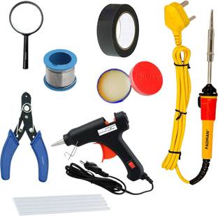 FADMAN GG8P1 ELECTRONIC 8IN1 GLUE GUN COMBO PACK WITH SOLDERING IRON Standard Temperature Corded Glue Gun