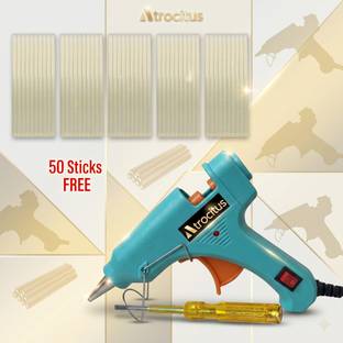 Atrocitus ATC090SBGT 20W Hot Glue Gun With50Pcs Glue Stick and Tester for Craft,Art Standard Temperatu...