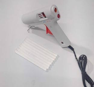 vtronix GLUE GUN WITH 8 TRANPARENT STICKS High Temperature Corded Glue Gun