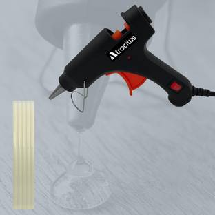 Atrocitus Electric 20W Mini Glue Gun With 5 Pcs Hot Glue Stick for Craft,Art,DecorWork Standard Temperature Corded Glue Gun