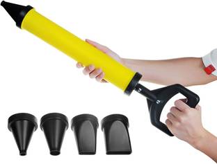 FACILE Mortar Gun for Brick Pointing and Tile Grouting Cement Applicator Tool Kit Standard Temperature Cordless Glue Gun