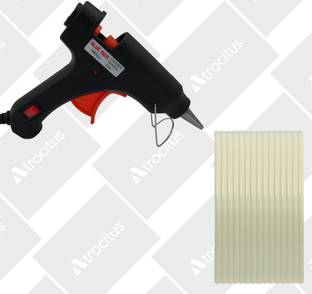 Atrocitus 20W Mini Glue Gun With 15Pcs Glue Stick for DIY Home Craft,Art Standard Temperature Corded Glue Gun
