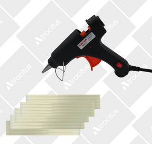 Atrocitus 20W Mini Glue Gun With 25Pcs Glue Stick for DIY Home Craft,Art,Adhesive,Pasting Standard Temperature Corded Glue Gun