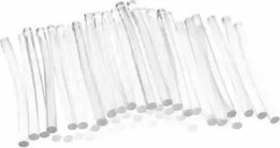 safiya 10 PcsTransparent Glue Stick 11 mm Glue Stick for Art and Crafts Glue