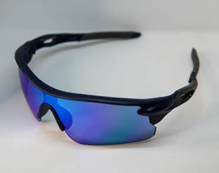 Zugatti UV400 Protected Mirrored for Cricket Cycling Running & More Activites Sports Goggles