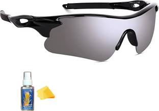 Zugatti Sports Goggle UV400 Protection, Mirrored, Polarized, Cycling, Running, Golf Cricket Goggles