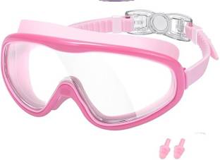 ADONYX Kids Swim Goggles Clear Wide View Anti-Fog Swimming Goggles