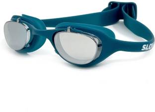 SLOVIC Anti-Fog | UV-Protection | Leak-Proof | Premium Quality | Clear Vision | Men Swimming Goggles
