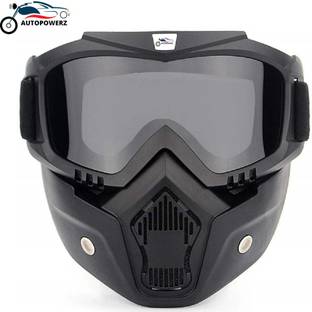AutoPowerz Goggles and Mask (Dark) Safety Goggles