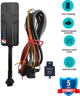 ZASCO V5 Tracker With Remote Engine ON/OFF Function (WITH M2M SIM) GPS Device
