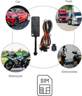 ZASCO V5 PRO Engine ON/OFF (ANTI-THEFT ALERT) GPS for Car Bike (With M2M SIM) GPS Device
