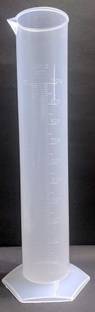 RLK Enterprises Polypropylene Plastic Measuring Cylinder Transparent Graduated 1000ml Plastic Graduated Cylinder