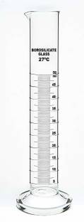 Rawal High Quality Glass Graduated Measuring Cylinder for Laboratory Borosilicate Glass Graduated Cylinder