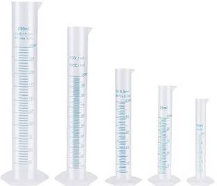 Greyart Measuring Cylinders Graduated Cylinders for Lab Jar Plastic Measuring Cylinders Plastic Graduated Cylinder
