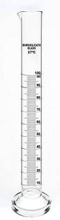 Rawal High Quality Glass Graduated Measuring Cylinder for Laboratory Borosilicate Glass Graduated Cylinder