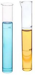 Apex Labs Graduated Nessler Cylinder 100 ML Pack of 2 Borosilicate Glass Graduated Cylinder