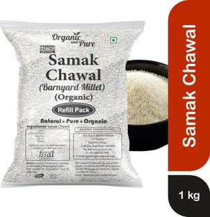 Organic and Pure Barnyard Millet Bhagar Sama Moriya Samak Samo Ke Chawal Millet Rice Fasting Ref Raw Rice