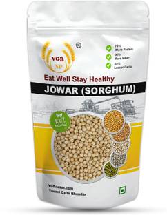 VGBNP 100% Natural Jowar Whole (jowari) Pure Sorghun Millet (juwar | Cholam ) - 500g Jowar