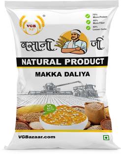 VGBNP 100% Natural & Original Makkai Dalia ( Makke ka Dalia) Corn Dalia - 500g Corn