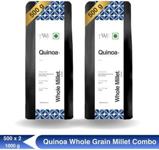 TWF Quinoa Grains | Saponin-Free | Nutrient-Rich & Gluten-Free High Protein| 2 Pack Quinoa