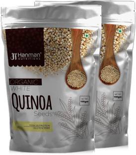 Hanman Nutritions Quinoa Seeds Rich in Protien & Fiber | High in Antioxidants | Gluten Free |Seeds Quinoa