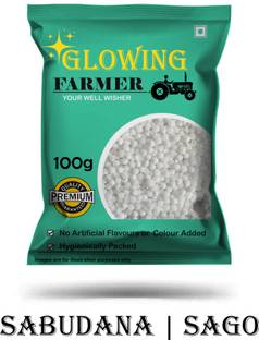 GLOWING FARMER Premium Quality Sabudana | Saksak | Rabia | Sagu Sago