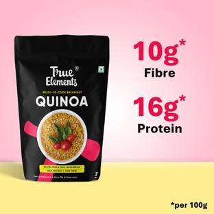 True Elements Quinoa Naturally Gluten Free, Ready to Cook Breakfast, Diet Food for Weight Loss Quinoa