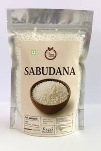 VEXA NATURALS Sabudana Pearls | Gluten-Free, High Energy | Perfect for Vrat & Indian Recipes Sago