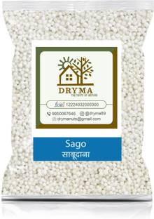 Dryma Whole Sabudana | Sago | Tapioca Pearls | sago Upvaas Sago
