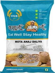 VGBNP 100% Natural & Original Coarse Multigrain dalia, Mota Anaj Mix Daliya- 1kg Mixed Millet