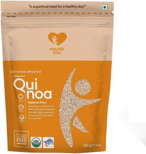 Nourish You Premium Quinoa for Weight Loss Mgmt., Glutten Free, High Protein & Fibre (500g) Quinoa