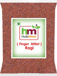 Hubmeal Ragi, or finger millet, is a nutritious grain rich in calcium and fiber| 250g Ragi