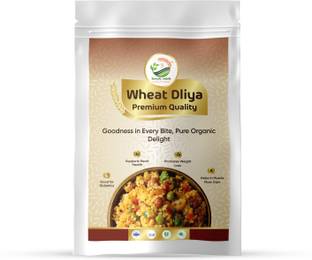 Simply Jaivik Wheat Daliya – 100% Natural Cracked Wheat for Healthy Breakfast & Meals Broken Wheat