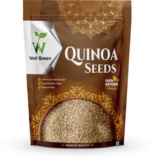 WELL GREEN Quinoa Seed 250gm Gluten Free| Healthy Breakfast | Whole Grain Quinoa