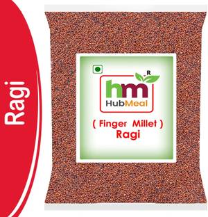 Hubmeal Best Quality Ragi Sabut (Finger Millet Whole Grain)-500g | Ragi Grains Ragi