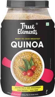 True Elements Gluten Free Quinoa - High Protein, High Fibre , Ready to Cook Breakfast Quinoa