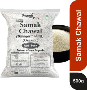 Organic and Pure Barnyard Millet Bhagar Sama Moriya Samak Samo Ke Chawal Millet Rice Fasting Ref Raw Rice