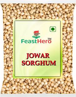 Feasthero Premium Quality Jowar Sabut ( Sorghum Millet Whole Grain) -250g (Sorghum Millet) Sorghum