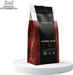 Aavashyak Finger Millets(Ragi) Nutritious Superfood Rich in Protein, Fiber, Calcium & Iron Finger Millet